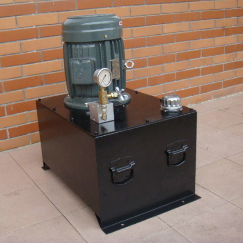 導(dǎo)軌式升降平臺(tái)液壓泵站的構(gòu)成、原理及特點(diǎn)